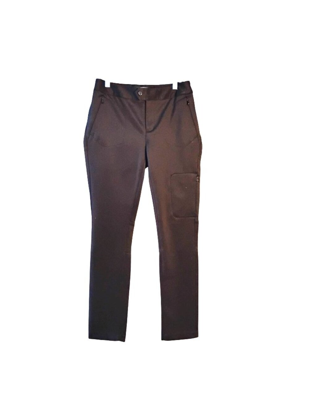 Lauren Ralph Lauren Womens 4 Black Straight Leg Cargo Dress Pants